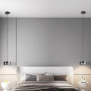 Axyaa LED Luxury Pendant Light with High Transparency Lampshade