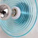 Axya Water Ripple Glass Disk Wall Lamp for Bedroom Living Room Closet Wall Decor