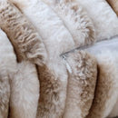 Axyaa Fluffy Fur Cushion Cover for Couch Sofa, Soft Solid Decorative Pillow Case
