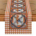 Axyaa Floral Horse Chain Table Runner for Kitchen Dining and Party Decor