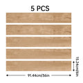 Axyaa Wood Plank Vinyl Floor Tile, Self-Adhesive, Easy DIY, SXP Stickers for Any Room