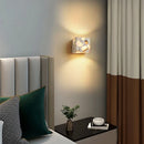 Axyaa Cubic Stone Wall Lamp: Perfect for Bedside Stairs, Kitchen, Living Room