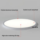 Axyaa LED Ceiling Light: Remote Dimming Modern Fixture for Home Decor