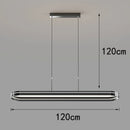 Axyaa LED Chandeliers for Modern Home Decor - Pendant Light Fixtures for Living and Dining Room