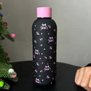 Axyaa Kawaii Cherry Steel Thermos Tumbler 500ml Insulated Flask Thermal Water Bottle