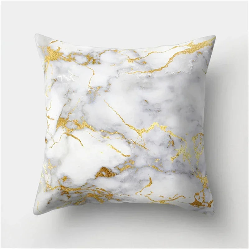 Axyaa Glitter Geometric Pineapple Pillow Covers - 45X45cm