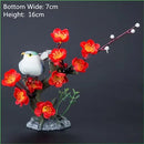 Axya Plum Peach Blossom Seafood Sushi Set - Chef Tools Floral Ornamental Decor