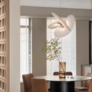 Axyaa Modern Cement Chandelier Dining Kitchen Silk Pendant Light