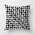 Axyaa Geometric Cushion Cover Square Pillowcase Home Car Decor 45*45cm