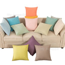 Axyaa Cotton Linen Pillow Cover Set for Home Sofa Car Décor