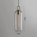 Axyaa Smoke Grey Glass Globe Pendant Light for Industrial Style Living Spaces