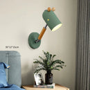 Axyaa Macaron LED Wall Lamp: Modern Nordic Colors for Bedroom, Living Room, Kitchen