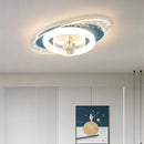 Axyaa Butterfly Astronaut Trojan Ceiling Chandelier for Children's Room by Univers Led