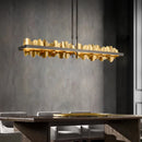 Axyaa Nordic Chandeliers Dining Room Pendant Lights Ceiling Hanging Lamps
