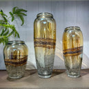 Axyaa Glass Vase: Elegant Living Room Decor & Flower Arrangement