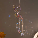 Axyaa Crystal Pendant Handmade Decorative Wind Chime Suncatcher