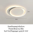 Axyaa Modern LED Round Ceiling Lamp for Living Room Bedroom Dining Room Home Lighting