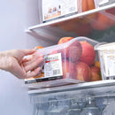 Axyaa Refrigerator Drawer Organizer: Transparent Pull-Out Box for Kitchen Storage & Organization