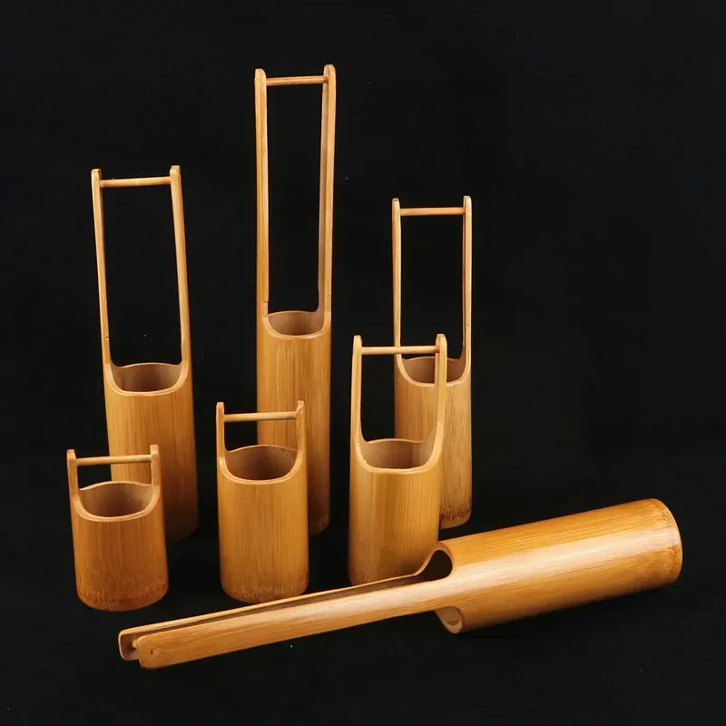 Axya Bamboo Sushi Decoration Set with Dry Ice Tube