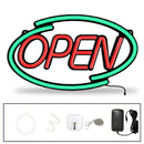 Axyaa Neon Open LED Sign RGB Multicolor Ultra Brightness Store Display