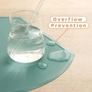 Silicone Round Placemats Set for Dining Table by Axyaa