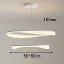 Axyaa LED Chandeliers Modern Pendant Light Indoor Lighting for Living Room and Dining Room