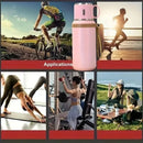 Axyaa Insulated Stainless Steel Thermal Water Bottle with Flip Lid for Sports & Outdoors