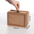 Axyaa Wooden Piggy Bank with Money Goals Counter for Kids and Adults