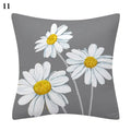 Flower Letter Print Cushion Cover for Stylish Home Decor by Axyaa