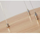 Axyaa Wooden Glass Ball Pendant Light - Modern Nordic Living Room Kitchen Dining Decor