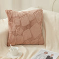 Axyaa Plush Pillowcase Cojines Solid Color Cushion Covers 45x45cm