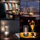 Axyaa Wireless LED Touch Sensor Table Lamp - Rechargeable Night Light for Home Decor