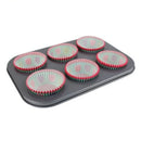 Axyaa Carbon Steel Cake Mold for Baking Variety of Desserts