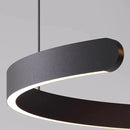 Axyaa LED Full Spectrum C-ring Pendant Light: Modern Luxury Minimalist Lighting for Home Decor.