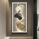 Axyaa Modern Luminous Mural Wall Lamp for High-end Entrance Decoration