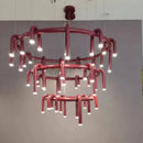 Axyaa Modern U-shaped Chandelier for Restaurant Bar Bedroom Living Room