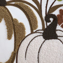 Axyaa Pumpkin Velvet Embroidery Halloween Pillowcase 45x45 Thanksgiving Cushion Cover