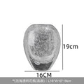 Axyaa Desktop Glass Vase Decoration Ornament Hydroponic Decor Dried Flower Vase Bouquet