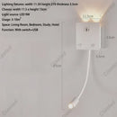 Axyaa Rotating Wall Lamp with USB Port for Bedside, Study, and Decor