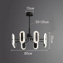 Axyaa Modern Ceilings Chandelier for Dining Room and Living Room Lighting