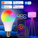 Axyaa Smart WiFi LED Light Bulb E27 10W 15W 20W Alexa Google Assistant Voice Control