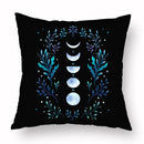 Axyaa Psychedelic Moon Pillowcase for Bedroom and Living Room Decor