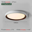 Axyaa Walnut Grain Smart Ceiling Light for Bedroom and Living Room