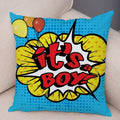 Axyaa Letters Print POP ART Pillowcase - Home Decor Cushion Cover