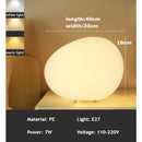 Axyaa Acrylic Pebble Table Lamp Modern LED Night Light Warm Home Decor