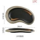 Axyaa Ceramic Sashimi Plates | Japanese Cuisine Sushi Tableware