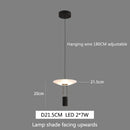 Axyaa Modern Frisbee Chandelier for Home, Restaurant, and Bar Decor