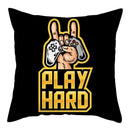 Axyaa Gaming Handle Player Pillowcase - Comfortable Home Decor