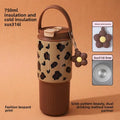 Axyaa 750ML Stainless Steel Vacuum Thermos Bottle - Insulated Portable Tumbler Womankind Gift
