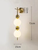 Axyaa Nordic Gourd LED Wall Lamp for Stylish Living Spaces